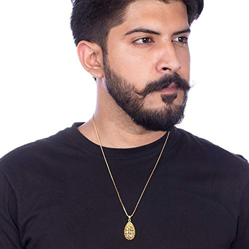 Spiritual OM Tear-Drop Pendant Necklace